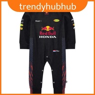 Enthusiast F1 Racing Children Crawling Costume Toddlers Jumpsuit For