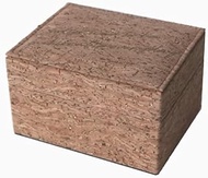 Global Arrow F18-0641 Glitter Cork Jewelry Box GD, Size: Approx. W 3.7 x D 3.0 x H 2.2 inches (9.5 x