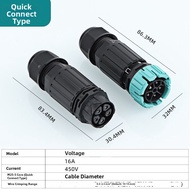 Waterproof Male-Female Connector Plug IP68