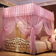 มุ้งเจ้าหญิง มีโครงมุ้ง4เสา เหมาะสำหรับเตียง 3.5ฟุต 5ฟุต 6ฟุต 7ฟุต