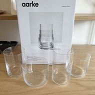 Aarke glass cups set玻璃水杯iittala artek
