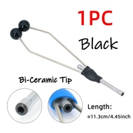 TEMU 1pc/6pcs Lightweight Bi-ceramic Tip Bobbin Holders Fly Fishing Tying Tool Holder Fishing Flies 