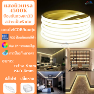 สายไฟนีออน LED ไฟเส้นCOB 100เมตร ไฟนีออนเฟล็กซ์ ไฟนีออนดัด ดัดโค้งได้พร้อมโคมไฟเส้น DC12V แรงดันต่ำแ