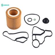 【JUMLEE HOT】Oil Filter+Housing Gasket& Cooler Seal Set for BMW For X1 X3  for N26 N52 N54 N56