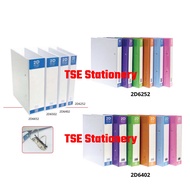 CBE PVC 2D Ring File 2D6252 (25mm), 2D6402 (40mm), 2D6502 (50mm), 2D6652 (65mm) Binder File 2 Ring A