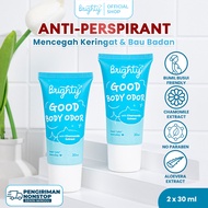 (Bundle 2 Pcs) Brighty Good Body Odor, Best Anti-Perspirant in Indonesia
