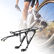 Rear Bike Rack Bicycle Cargo Rack Quick Release Durable Aluminum Alloy Bicycle Carrier for Bicycle H