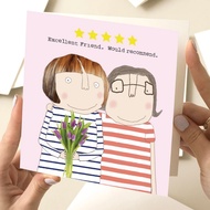 [Coisíní] Birthday Gift Cards, Five Star Friends, 60th, 70th, 80th, 90th Birthday Cards, Including E