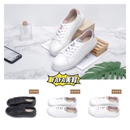 Fufa Shoes Brand Women's Little Beautiful Daily Casual Shoes-White Blue/White Pink/All Black 1BC63