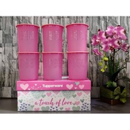 TUPPERWARE GIFT SET 6 PCS ONE TOUCH LIMITED EDITION