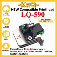 New Compatible F081000 F070000 Epson LQ-590 LQ590 LQ 590 Printhead 24 Pin for LQ590 LQ570 LQ580 LQ68