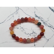 Xiong Hao Decoration-Yanyuan Agate Hand Beads 9mm