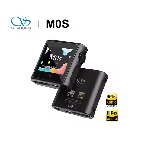 SHANLING M0S Hi-Res Audio Music Player MP3 CS43131 USB DAC AMP Two-Way Bluetooth 5.0 LDAC/aptX/AAC/S