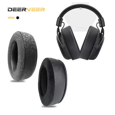 DEERVEER Replacement Earpad For Havit H2002D H2008D H2015D Headphones Thicken Memory Foam Cushions