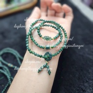 4.6mm blue chain mixed with ice lotus type A