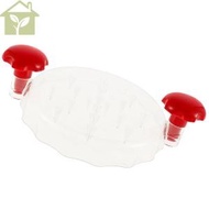 Chicken Shredder with Clear Lid Non-Slip Chicken Shredder Tool Twist Efficient Chicken Breast Shredd