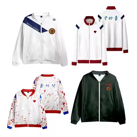 All of Us Are Dead Cosplay Costume Adult Men Women Pullover Sweatshirt Casual Streetwear Coat Jacket