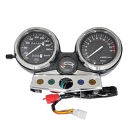 Motorcycle LED Electronic Tachometer Speedometer Odometer Accessory Gauge Kit for Honda CB400 CB 400