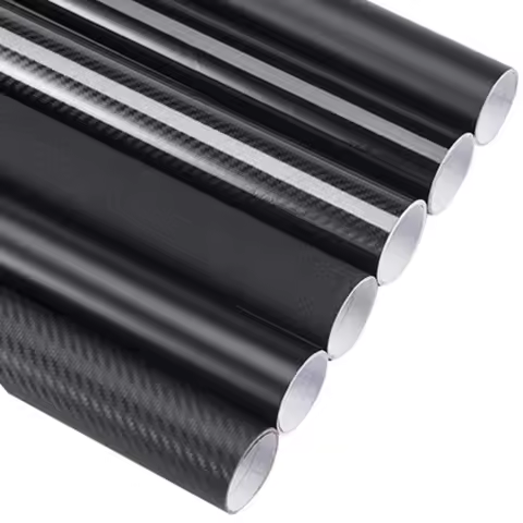 3D 4D 5D 6D Carbon Fiber Vinyl Foil Film Car Wrap Roll PVC Sticker Decal Black DIY Waterproof All We