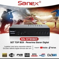SANEX STB SET TOP BOX DVB T2 Digital TV Broadcast Full Hd 1080 1 Year Warranty - SNI
