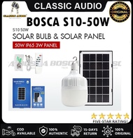 BOSCA Solar Bulb LED IP65 S10 50W Solar Panel 3w Remote control Light control Time switch CLASSIC AU