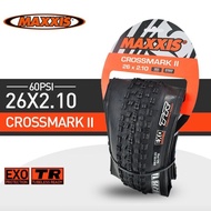 【CDO】MAXXIS Ban Tubeless Sepeda Mtb, 26 CROSSMARK II 26X2.1 26X2.25 27