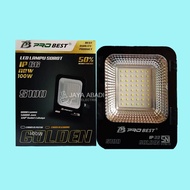 Lampu Sorot Led 100watt Probest golden Lampu Tembak Led smd 100 w super bright