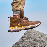 R RAX Waterproof High-Top Hiking Shoes Men Outdoor Shoes Hiking Shoes Wear-Resistant Desert Shoes Hi