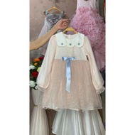 [448] 2hand baby dress size 120 waist 60cm Length 63cm