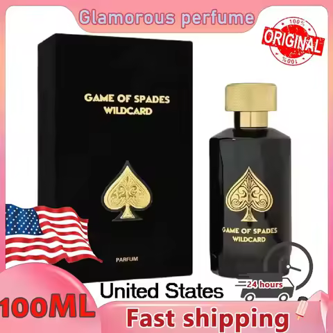 100ml Jo Milano Paris Game of Spades Wildcard Eau De Parfum Spray for Unisex Original Perfume Lastin