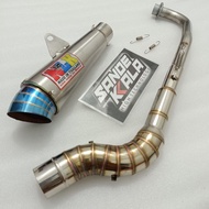 Racing exhaust lagenda 110 lagenda 115 srl 110 srl 115 ez115