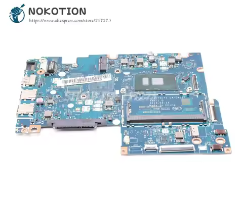 NOKOTION For Lenovo yoga 510-14isk Laptop Motherboard SR2EX 4405U CPU 5B20L46044 Y0 Y1 BIUS1 S2 LA-D
