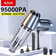 SZUK Cordless Vacuum Cleaner 95000PA Brushless Car Vacuum Cleaner Powerful Vacum Kereta Strong Sucti