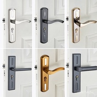 Door Lock Household Universal Bedroom Indoor Room Key Lock Door Handle Lock Cosmetic Room Wooden Door Toilet