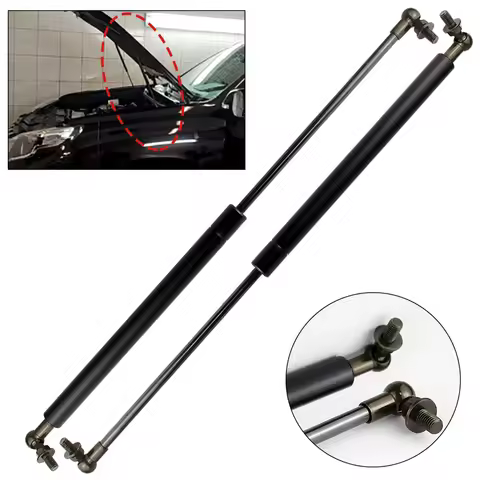 2PCS For Toyota Land Cruiser Prado 120 J120 2002-2009 Car-Styling Bonnet Hood Gas Front Strut Bars S