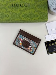 Gucci古馳 Disney唐老鴨聯名卡包 香港發貨