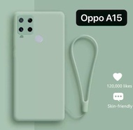 Case Oppo A15 Tali Soft Casing Silikon Softcase Handphone