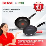 Tefal Natura Wokpan 16cm Wajan Anti Lengket