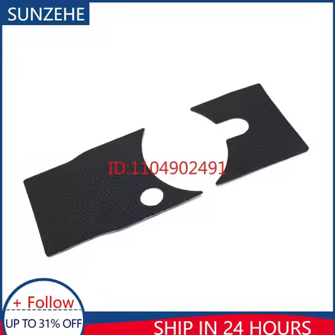 New for Nikon ZF Body Thumb Rubber Cover Side Grip Leather Front Skin with Adhesive Tape Camera Repa