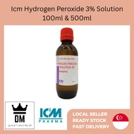 Icm Hydrogen Peroxide 3% Solution 100ml & 500ml