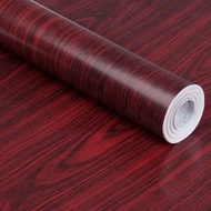 Maroon Fiber Wood Sticker Wallpaper 3.5m to/d 4m x 45cm