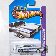 HW Hotwheels Hot Wheels 69 Pontiac GTO Judge Police 2012 ShowroomHW