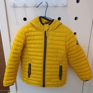 Joules 幼兒 輕量保暖外套 外套 黃色 5歲 110cm