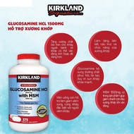 Glucosamine Relieves Osteoarthritis Glucosamine &amp; MSM 1500mg 375 Kirkland Signature Tablets For Healthy Bones And Joints