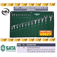 SATA09027 - 23PC - COMBINATION WRENCH SET (METRIC)