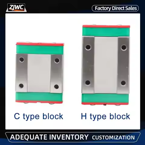 1pc MGN12H/MGN12C Carriage/Block/Slider For MGN12 Miniature Linear Guide/Linear Rail For 3D Printer 