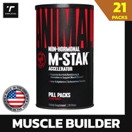 Animal M-Stak - Non-Hormonal Hard Gainers Muscle Building Stack with Energy Complex  - 21 PACK อาหาร