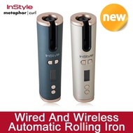 InStyle Korea MTP-C20 Wireless Cordless Automatic Hair Rolling Iron Styler Dryer