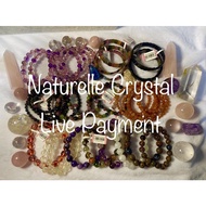 Crystal Live Payment 天然水晶直播付款链接 Super 7 超七 Tourmaline 碧玺 Aquamarine 海蓝宝 Citrine 黄水晶 Amethyst 紫水晶 Rut
