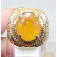 Original Yakult Yellow Agate Stone